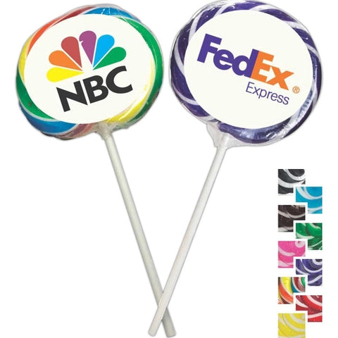 Custom Rainbow Whirly Pop
