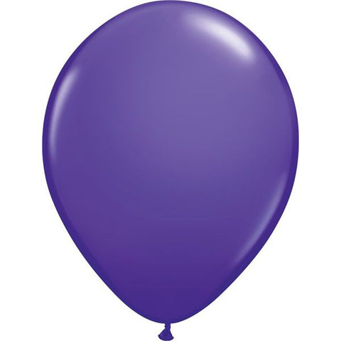 Branded 11" Qualatex Round Fashion Color Latex Balloon