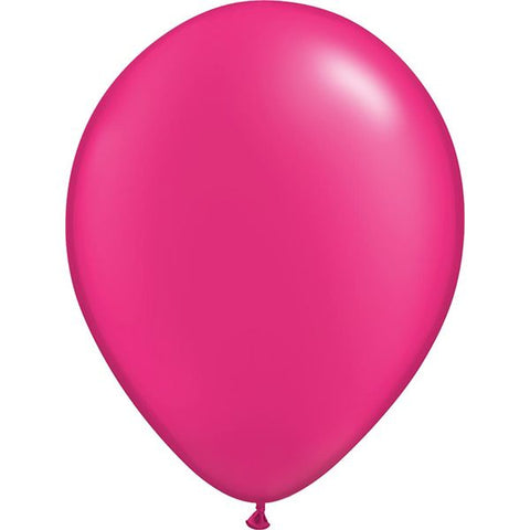 Personalized 11" Qualatex Metallic Color Latex Balloons