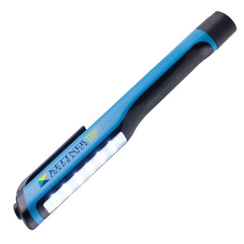 Promotional Vega 6-LED Light Bar Flashlight Printed in Full Color