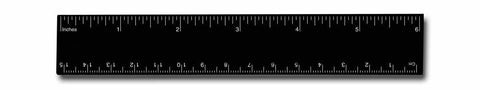 Promotional Ideal 6" Pocket Ruler