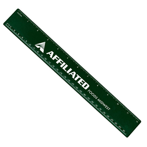 Promotional Ruler 12" Green