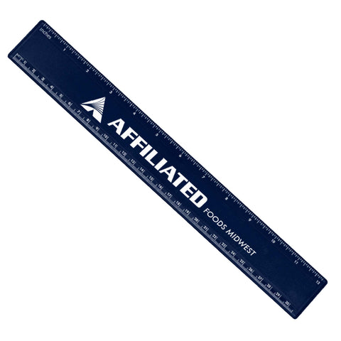Promotional Ruler 12" Navy Blue