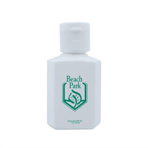 Branded SPF 30 Square Sunscreen 1 oz. Bottle