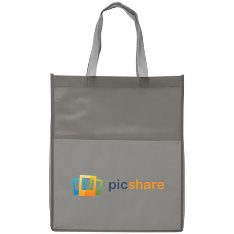 Promotional Rome RPET Recycled Non-Woven Tote Printed in Full Color