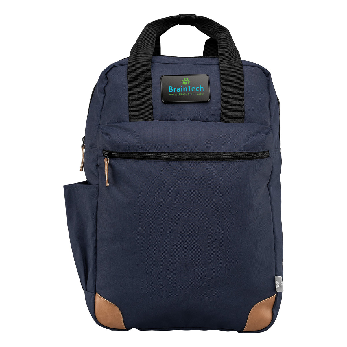 Navigator™ RPET 300D Backpack Printed in Full Color on 25 Backpacks