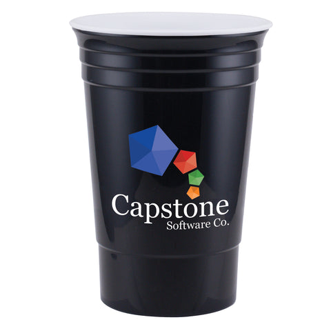 Personalized Bold 16 oz. Double Wall Cup Printed in Full Color