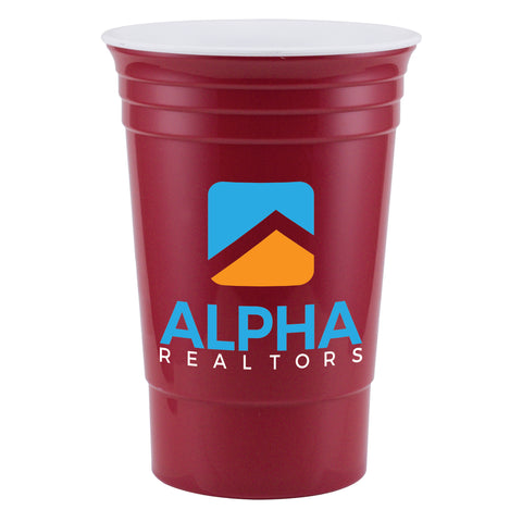 Personalized Bold 16 oz. Double Wall Cup Printed in Full Color