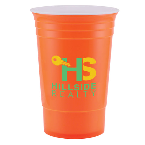 Personalized Bold 16 oz. Double Wall Cup Printed in Full Color