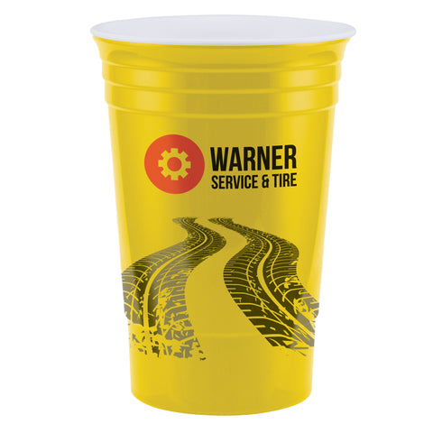 Personalized Bold 16 oz. Double Wall Cup Printed in Full Color