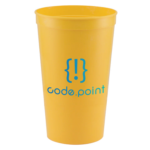 Personalized Touchdown 22 oz. Stadium Cup Printed in Full Color