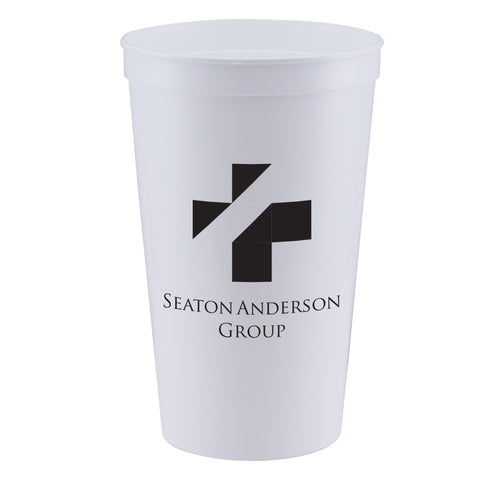 Personalized Touchdown 22 oz. Stadium Cup Printed