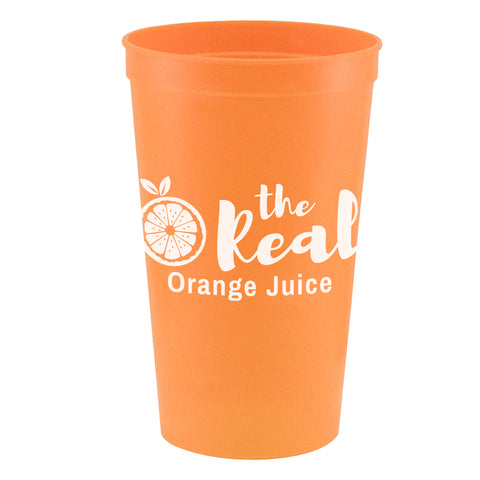 Personalized Touchdown 22 oz. Stadium Cup Printed
