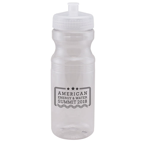 Personalized Fitness 24 oz. Sports Water Bottle Printed