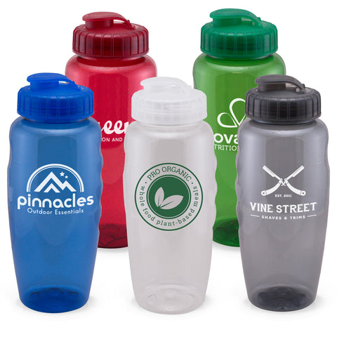 Promotional Hydrate 30 oz. Sports Gripper Water Bottle Printed