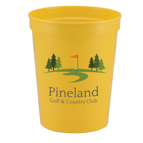 Personalized Touchdown 16 oz. Stadium Cup Printed in Full Color