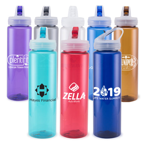 Personalized Pro+ 32 oz. Water Bottle Printed Shatterproof PET Plastic