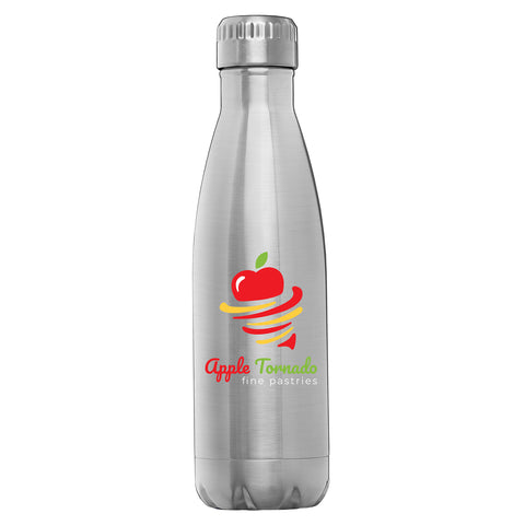 Ibiza Recycled 22 oz. Single-Wall Stainless Water Bottle Printed in Full Color