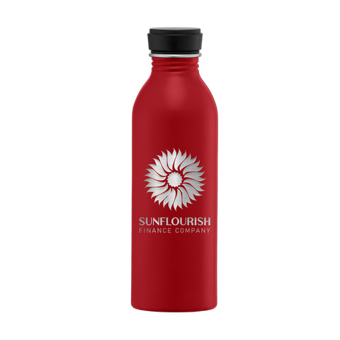 Personalized Rio 17 oz. Single Wall Aluminum Water Bottle Laser Engarved