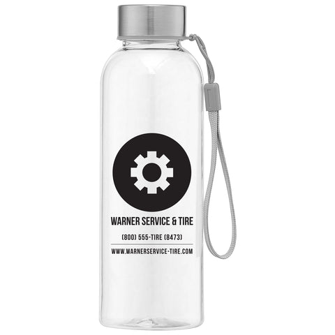 Promotional Skye 17 oz. RPET Water Bottle with Wrist Strap