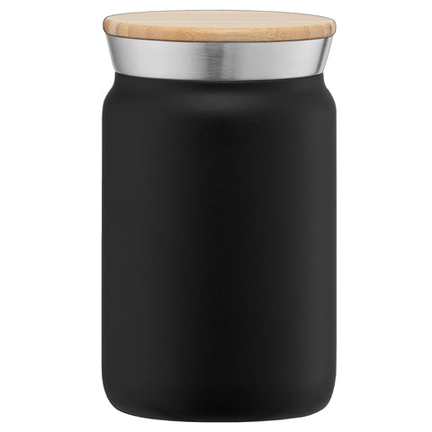 Nordic 9 oz. Double Wall Copper-Lined Stainless Steel Tumbler with Bamboo Lid