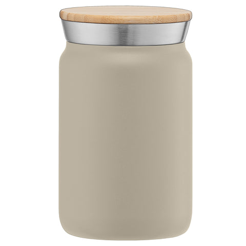 Nordic 9 oz. Double Wall Copper-Lined Stainless Steel Tumbler with Bamboo Lid