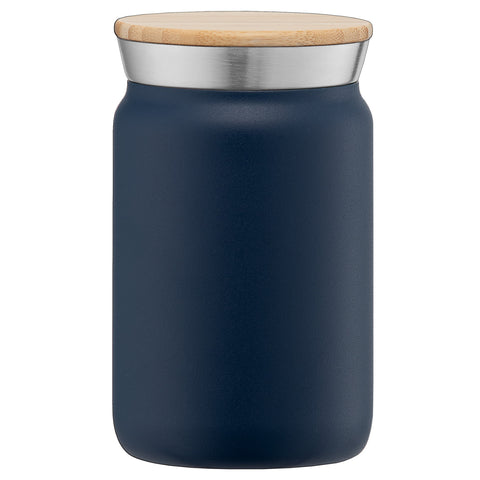 Nordic 9 oz. Double Wall Copper-Lined Stainless Steel Tumbler with Bamboo Lid