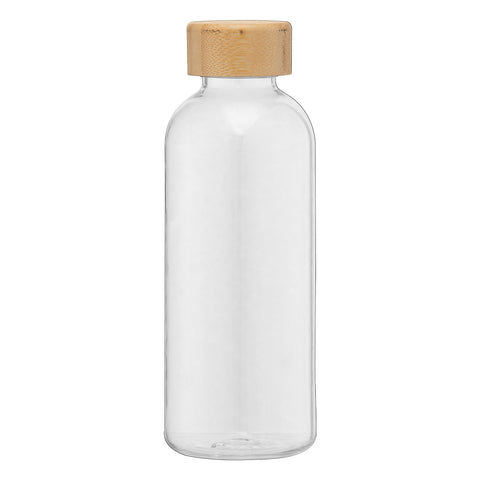 Custom Strom 22 oz. RPET Water Bottle Bamboo Lid Printed in Full Color