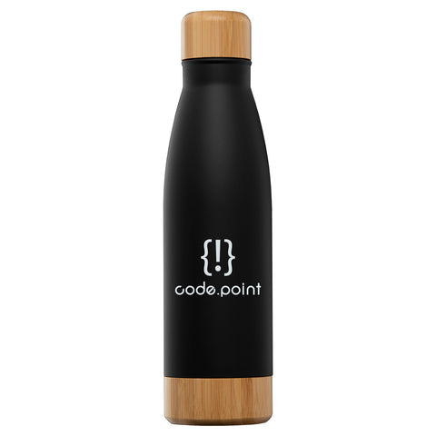 Personalized Ibiza Bamboo 22 oz. Double-Wall Stainless Bottle