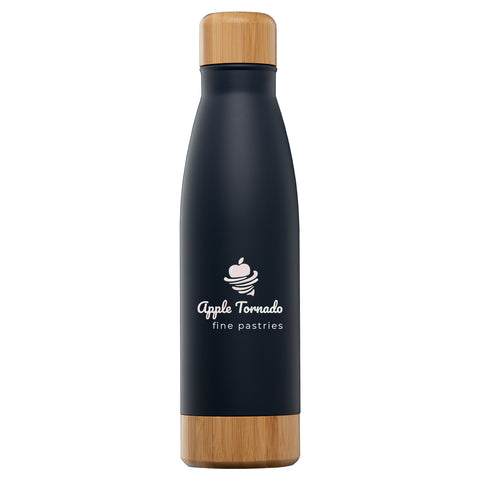 Personalized Ibiza Bamboo 22 oz. Double-Wall Stainless Bottle