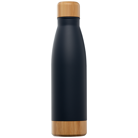 Personalized Ibiza Bamboo 22 oz. Double-Wall Stainless Bottle