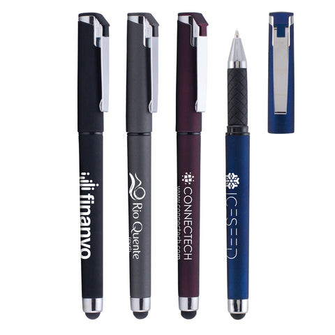 Promotional Islander Softy Classic Stylus Gel Pen Printed