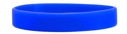 Personalized 1/2" Embossed Silicone Wristbands