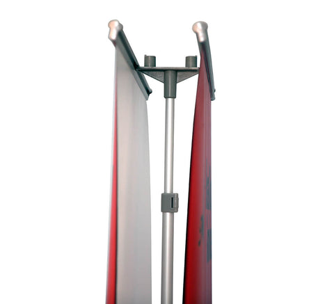Promotional Double sided Retractable Banner Stands 2.5' x 6.5'