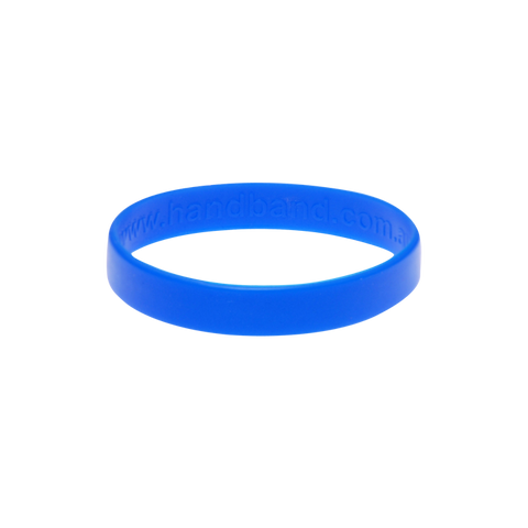 Personalized 1/2" Embossed Silicone Wristbands