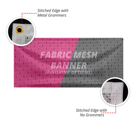 Custom Fabric Mesh Banners