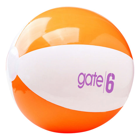 Custom Logo 16" Two-Tone Beach Ball