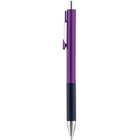 Personalized Shiner Metallic Click Pen Imprinted