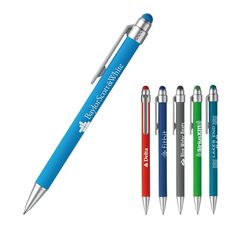 Promotional Lavon Stylus Soft Pens Custom Printed