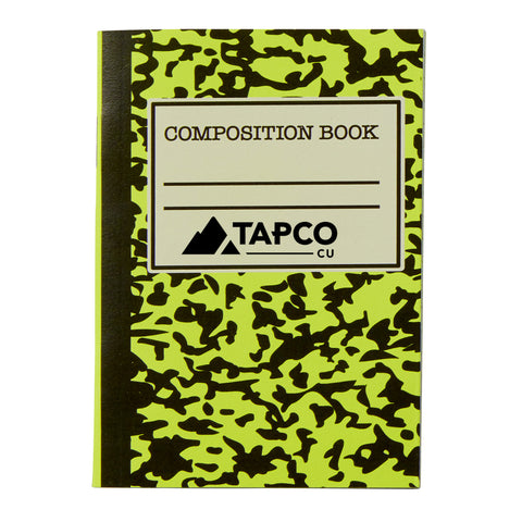 Custom Mini Neon Composition Notebook