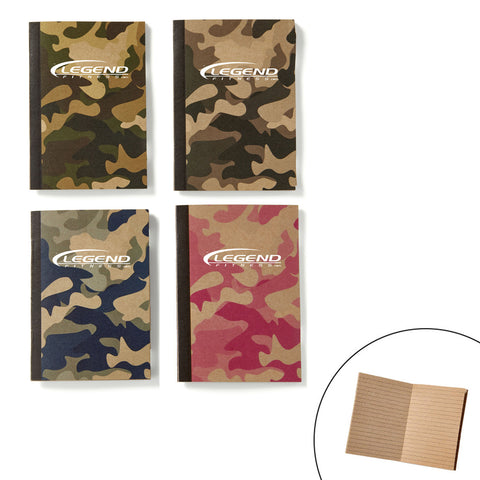 Branded Mini Camouflage Notebook