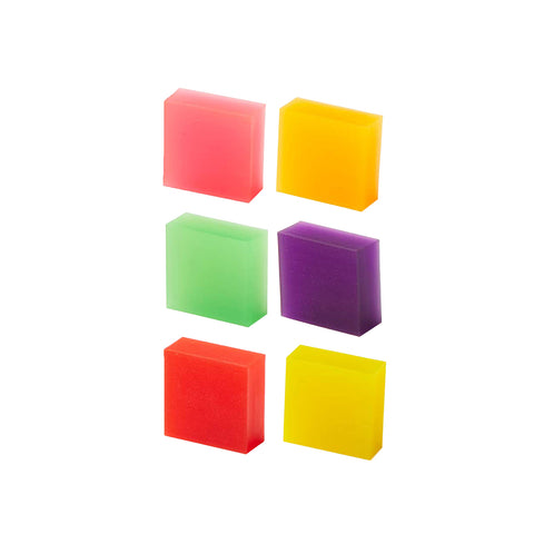 Personalized Square Translucent Pencil Erasers