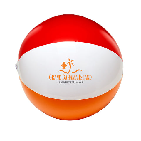 Imprinted 16" Multi-Colored Beach Ball