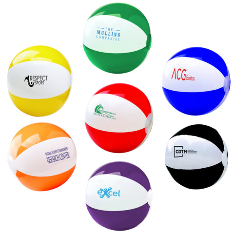 Promotional 12" Two-Tone Beach Balls