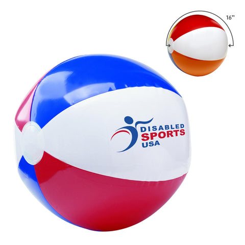 Personalized Patriotic Beach Ball