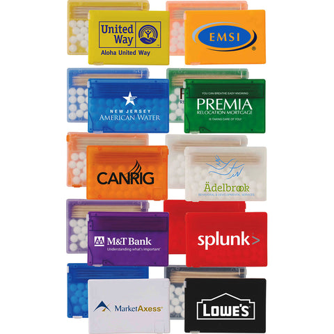 Branded Biz Card Mints & Picks