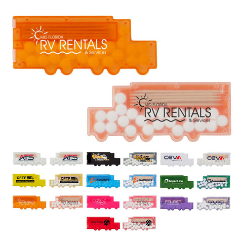 Printed Tractor-Trailer Mints & Picks