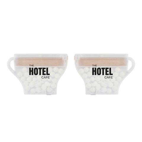 Personalized Coffee Cup Mints & Picks
