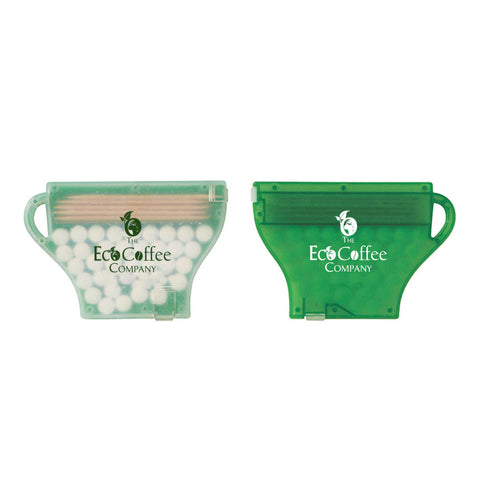Personalized Coffee Cup Mints & Picks