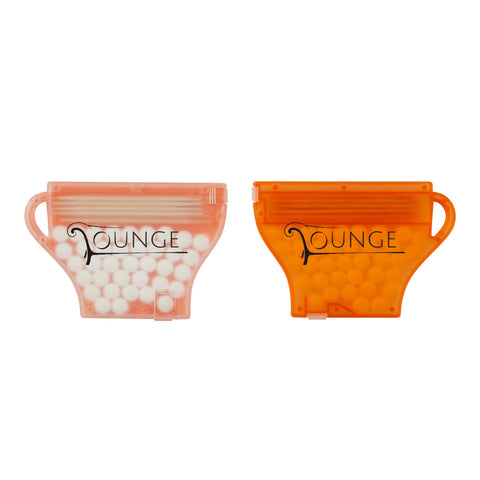 Personalized Coffee Cup Mints & Picks
